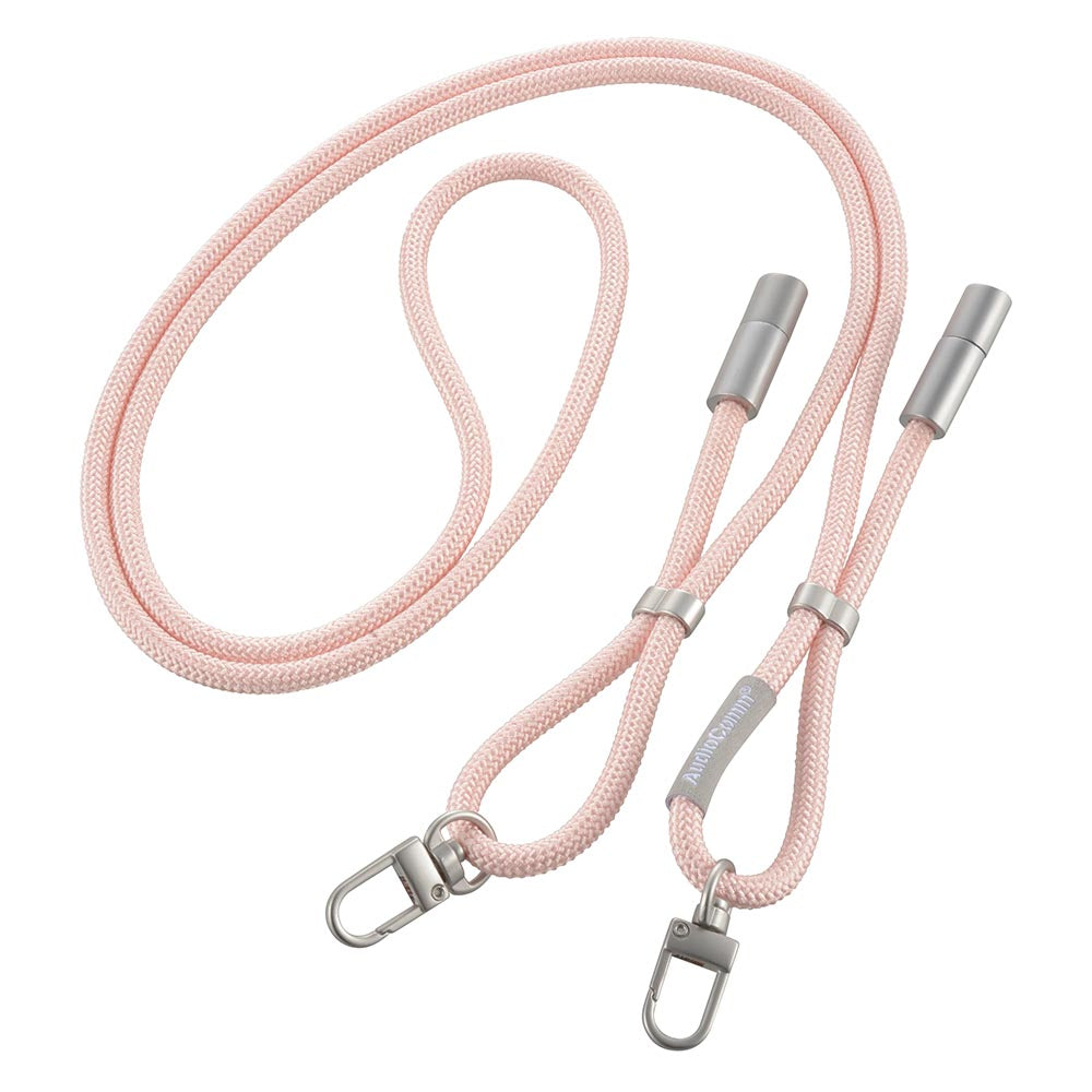 チャージングストラップケーブル(編み込み/USB-C to USB-C/1.5m/コーラル)_01-7272_SMT-LSCC15N-O_OHM(オーム電機)